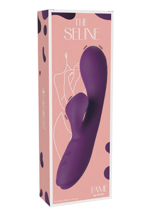 Vibromasseur Rabbit Selene à vibrations grondantes