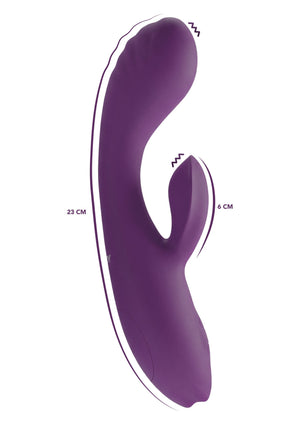 Vibromasseur Rabbit Selene à vibrations grondantes