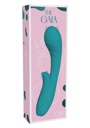 Vibromasseur Rabbit point G Gaia à vibrations grondantes