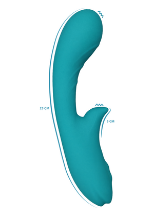 Vibromasseur Rabbit point G Gaia à vibrations grondantes
