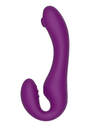 Strapless Strap-On Pulse Vibrator