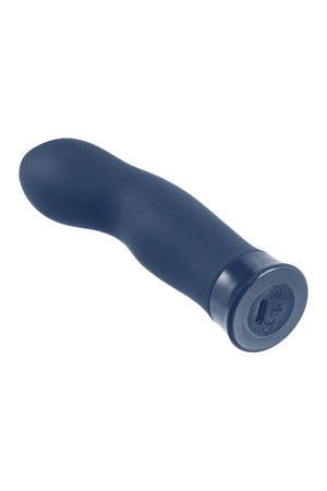 NMC 5 INCH RECHARGEABLE SILICONE 10 FUNCTIONS SPEED VIBRATOR BLUE