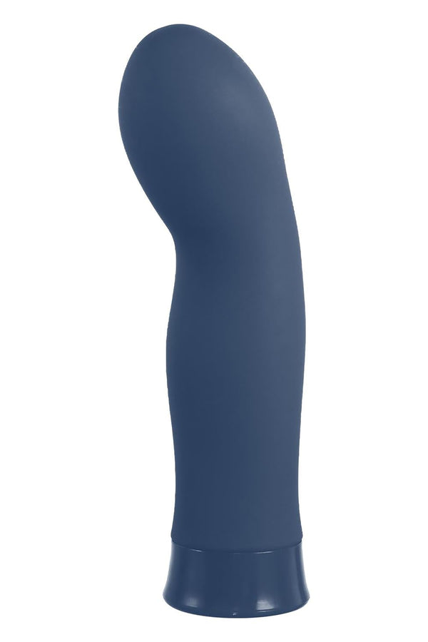 NMC 5 INCH RECHARGEABLE SILICONE 10 FUNCTIONS SPEED VIBRATOR BLUE