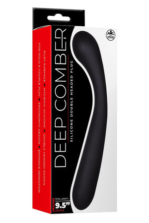 NMC 8.5 INCH SILICONE DOUBLE HEADED PLUG BLACK