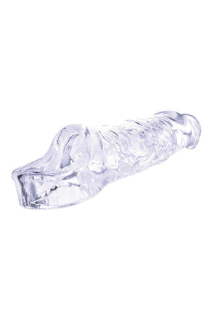 NMC 7.5 INCH TPE EXTENSION SLEEVE WITH 10 FUNCTION SPEED BULLET