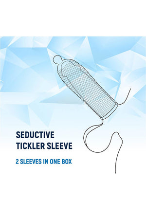 NMC 2 SEDUCTIVE TICKLER SLEEVES SET CLEAR