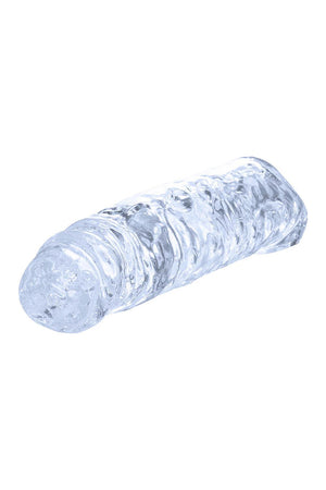 NMC 9 INCH TPE TRANSPARENT PENIS LENGTH ENHANCER WITH BALL STRAP