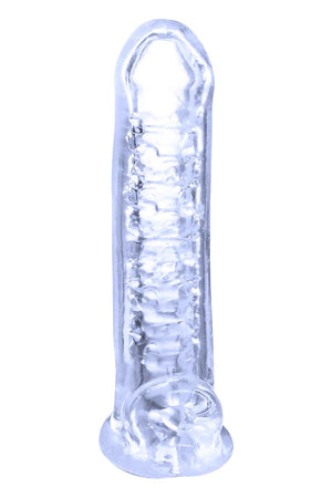 NMC 5.5 INCH TPE TRANSPARENT PENIS ENHANCER