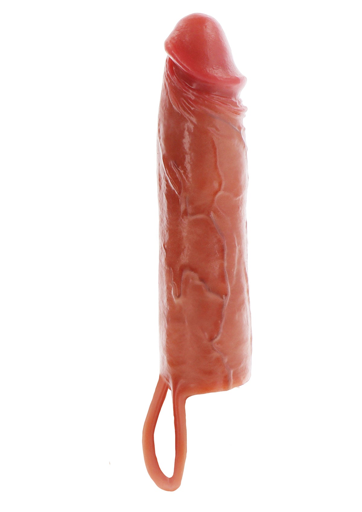Manchon pénien Hydrated Skin en silicone 20 cm
