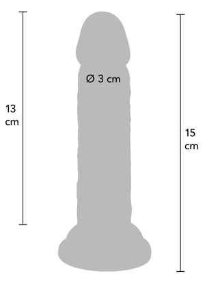 Dong Deluxe double densité en TPE 15 cm