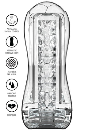 Big Clear Blast Vacuum Stroker