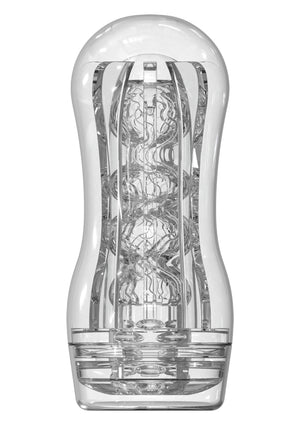 Manchon masturbateur transparent Grip sous vide