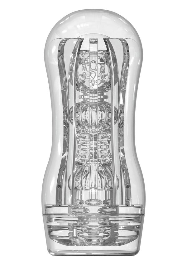 Manchon masturbateur transparent Trust sous vide