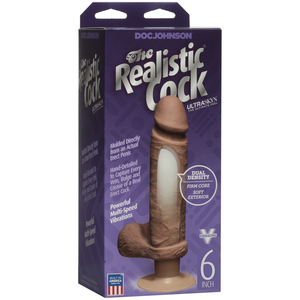 Dildo Vibrant ULTRASKYN - 6 / 15 cm