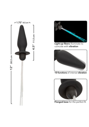 Plug anal vibrant lumineux