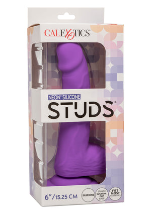 Neon Silicone Studs 6 inch