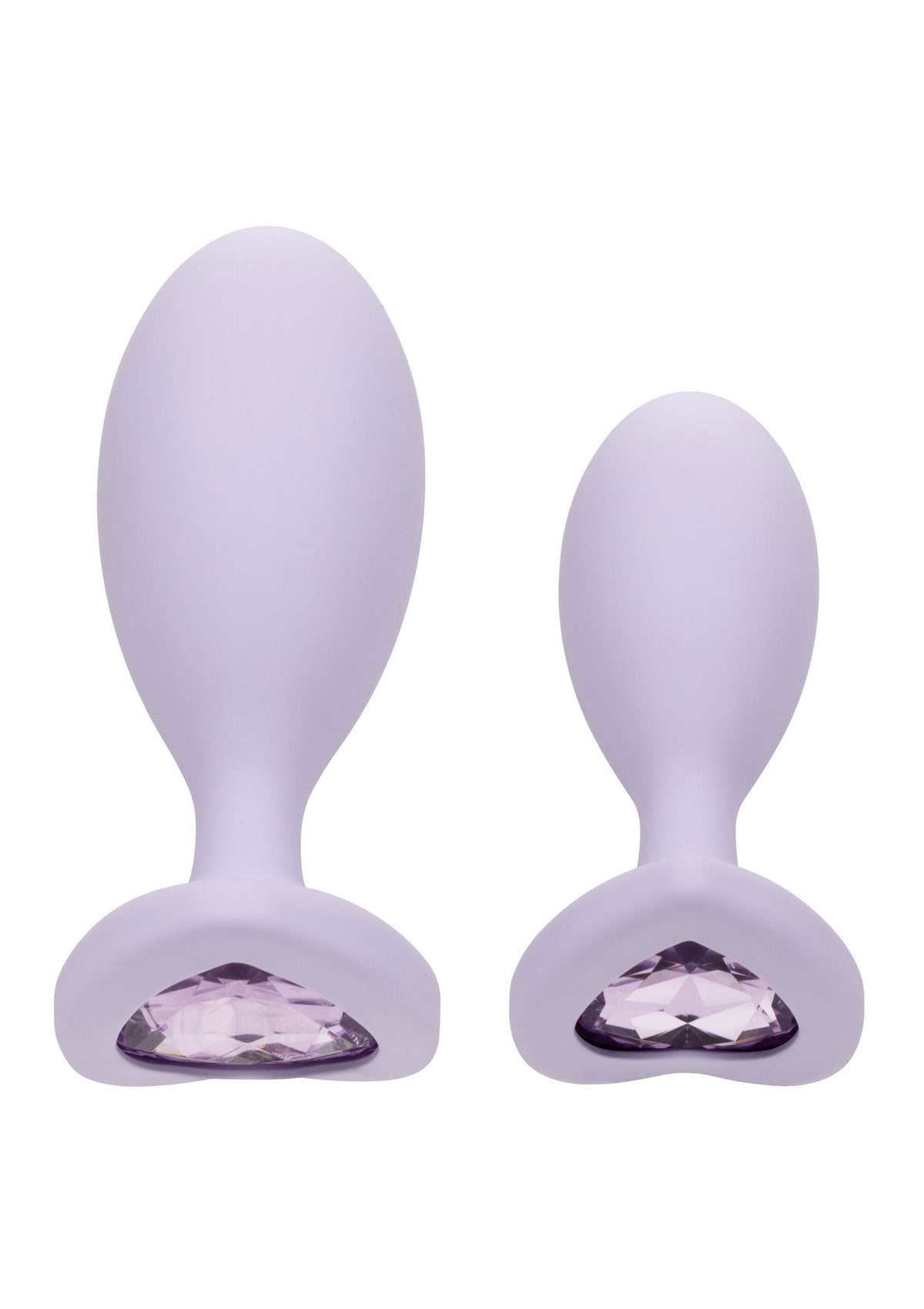 Duo de plugs anaux Crystal pour débutants