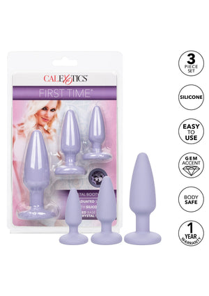 Kit de plugs anaux Crystal