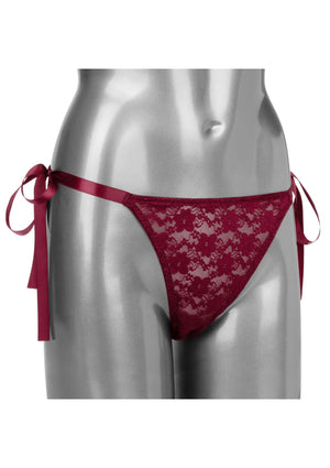 Remote Control Lace Thong Set