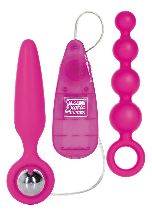 Kit de chapelets anaux vibrants Booty Call