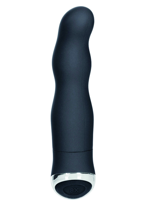 Mini vibromasseur Chic Curve - 8 fonctions