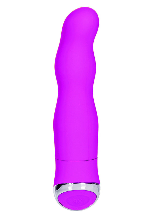 Mini vibromasseur Chic Curve - 8 fonctions