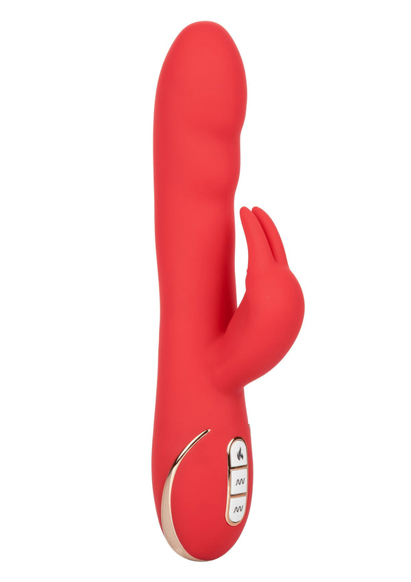 Vibromasseur lapin chauffant ultra-doux