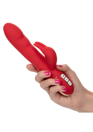 Vibromasseur lapin chauffant ultra-doux