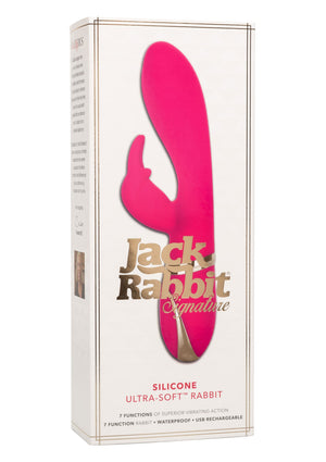 Vibromasseur lapin ultra-doux en silicone