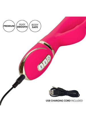 Vibromasseur lapin ultra-doux en silicone