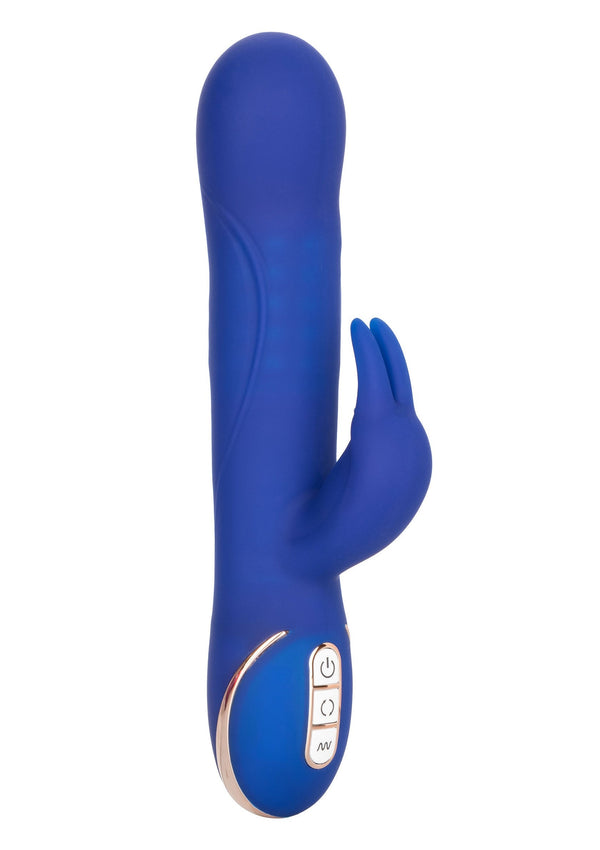 Vibromasseur lapin rotatif en silicone