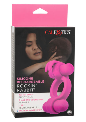 Anneau lapin vibrant rechargeable