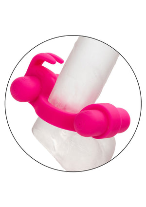 Anneau lapin vibrant rechargeable