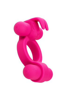 Anneau lapin vibrant rechargeable