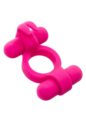 Anneau lapin vibrant rechargeable