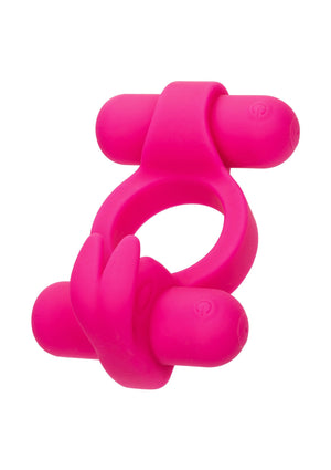 Anneau lapin vibrant rechargeable