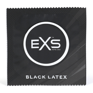 EXS Black Latex - Préservatifs - 12 Pièces