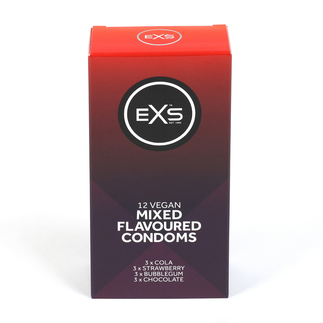 EXS Mélangés Aromatisés - Condoms - 12 Pièces