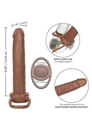 Gode ceinture double pénétration Accommodator