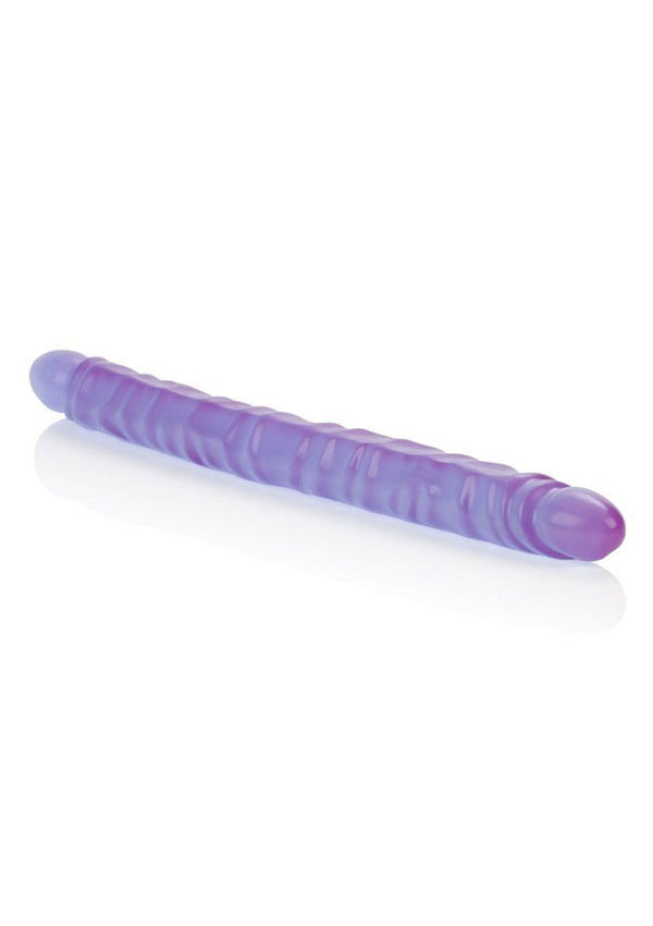 Gode double veiné ultra-fin 44 cm (17,5 pouces)