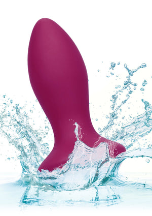 Plug anal vibrant Crystal petit format