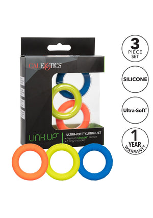 Set d'anneaux péniens ultra-doux Link Up Climax