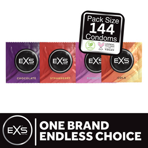 EXS Saveurs Mélangées - Condoms - 144 Pièces