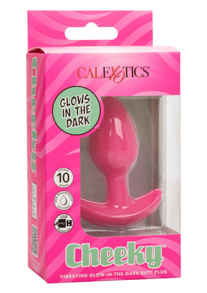 Plug anal Cheeky lumineux vibrant, taille S