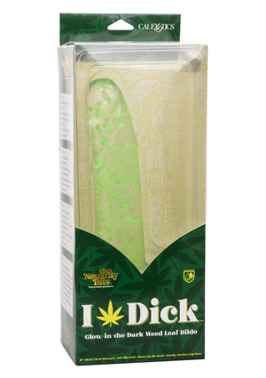 Gode réaliste I Leaf Dick phosphorescent