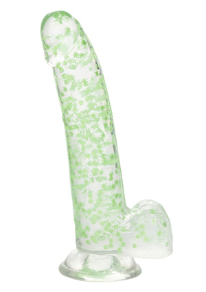 Gode réaliste I Leaf Dick phosphorescent