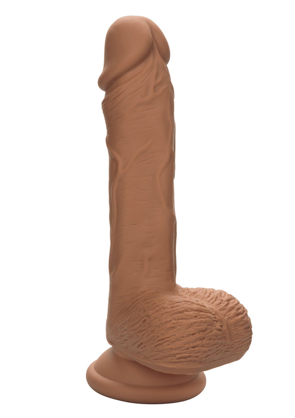 Gode réaliste en silicone bi-densité, 5 pouces