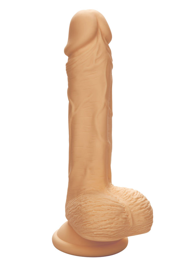 Gode réaliste en silicone bi-densité, 5 pouces