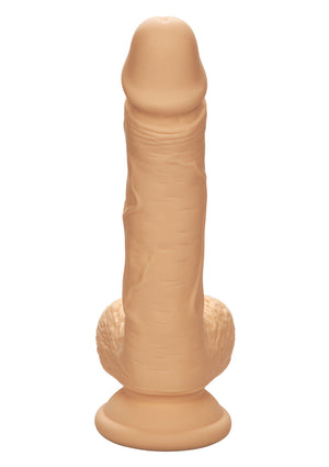 Gode réaliste en silicone bi-densité, 5 pouces