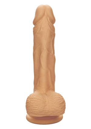 Gode réaliste en silicone bi-densité, 5 pouces